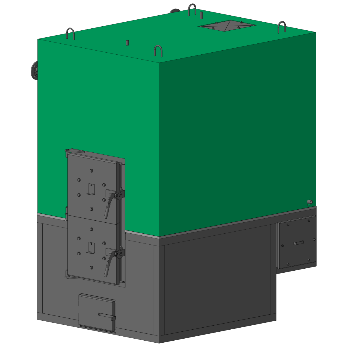 Твердотопливный котел КВТ-1000