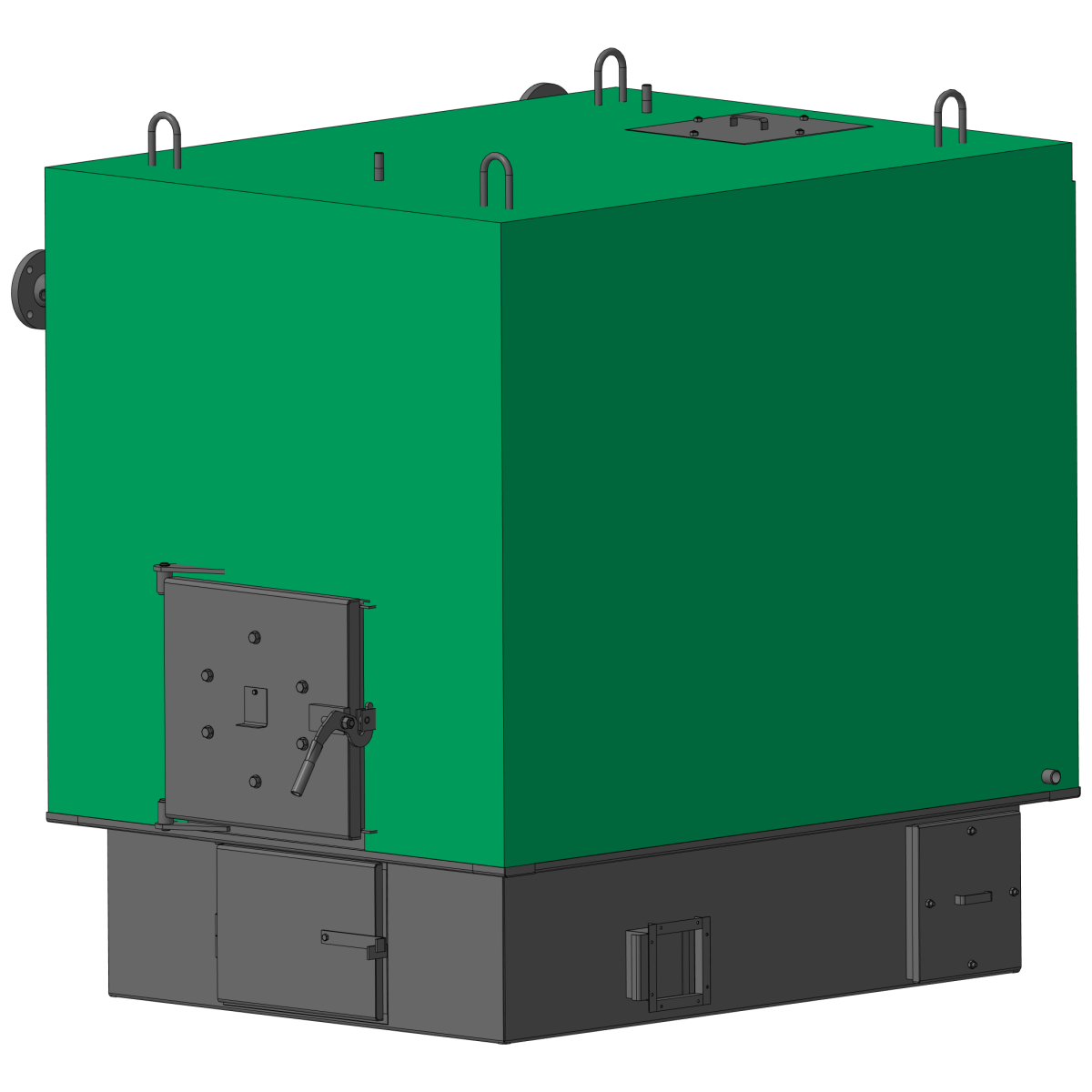 Твердотопливный котел КВТ-700